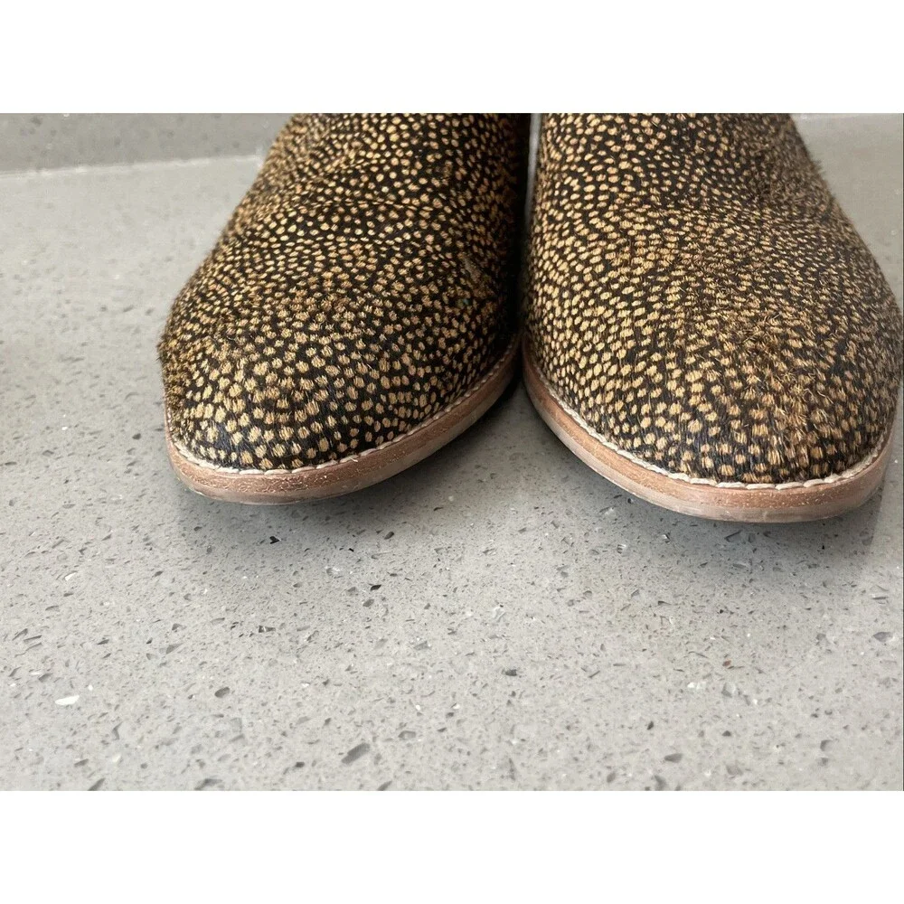Madewell The Lucie Calf Hair Bootie Size 8.5 womens